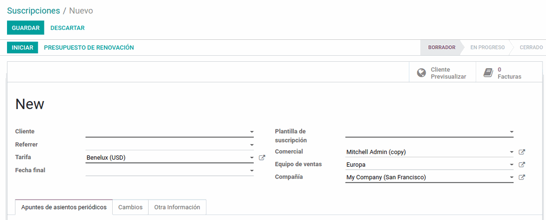 Odoo • Una imagen con una leyenda