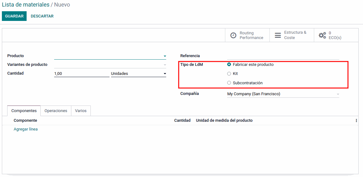 Odoo • Una imagen con una leyenda