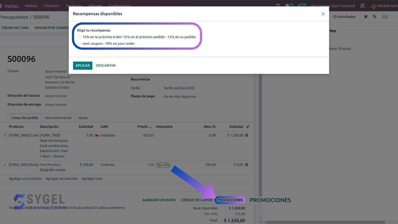 Canjeo de Puntos de Cliente