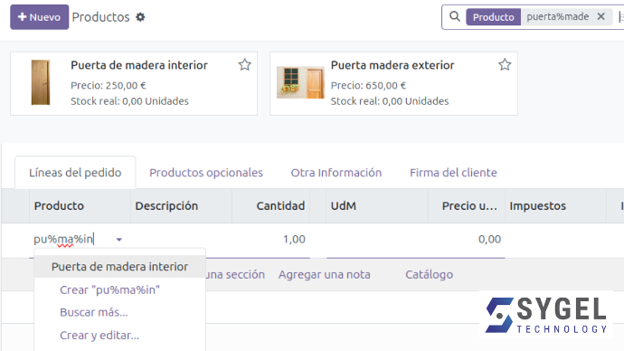 Localiza rápidamente los productos de tu base de datos desde cualquier motor de búsqueda. Búsqueda de productos